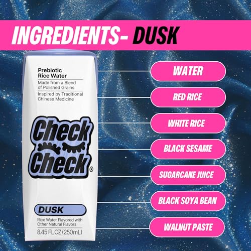 CheckCheck Prebiotic Rice Water (8.45 Fl Oz (Pack of 12))