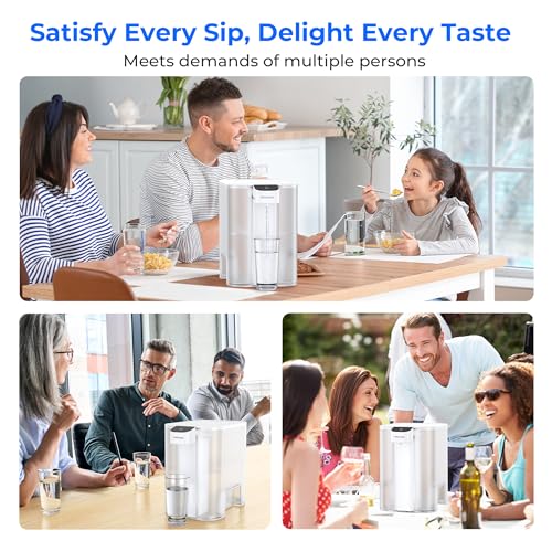 ED04W L Mega Electric Water Filter Dispenser (White)
