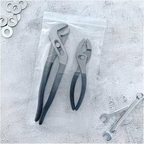 6 x 10 inch 4 Mil Zipper Reclosable Bags (6" x 10" (1,000 Count))