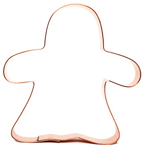 4 inch Copper Ghost Cookie Cutter