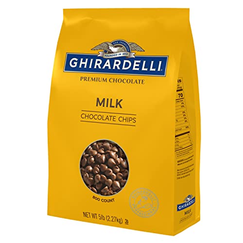 Chocolate Company Milk Chocolate Chips 800 per lb (5 lb (Pack of 1))