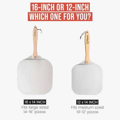 Pizza Peel 16 Inch (16 x 14 inch / Aluminum)