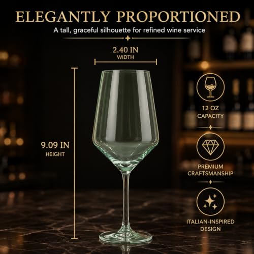 Green Colored Wine Glass Set (Mint Green)