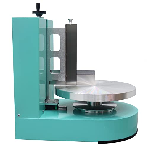 Cake Decorating Coating Machine Cream Spreading Automatic Frosting Turntable with Graduated Scraper 60 (4-12inch / green)