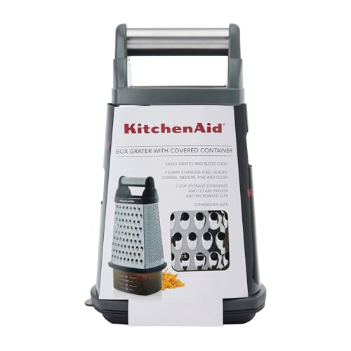 Gourmet Box Grater (Charcoal Gray)