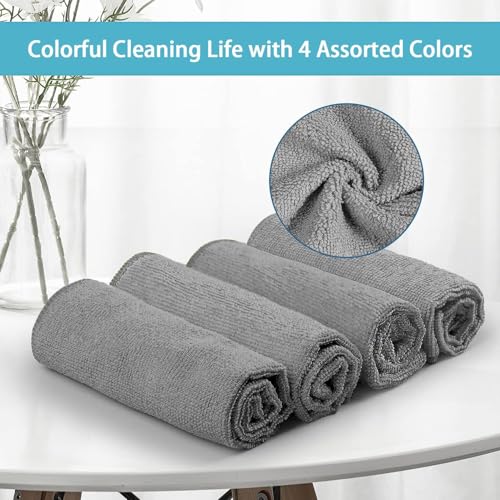 150PK Microfiber Cleaning Cloth (Grey)