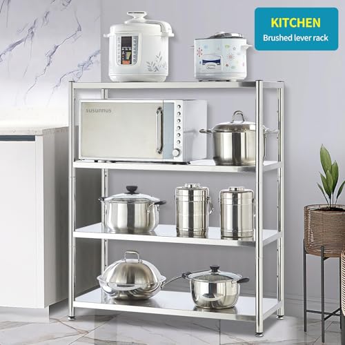 Stainless Steel Shelves (35.8*15.8-4T(No Guardrails))