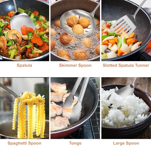 304 Stainless Steel Cooking Utensils Set