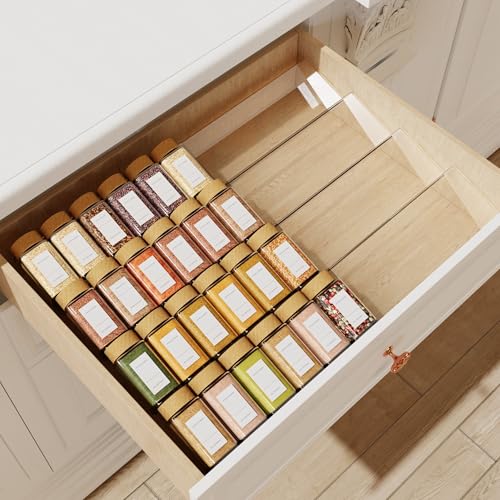 Spice Drawer Organizer (8 Pcs x 13 inch Width)