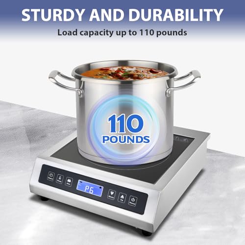 Commercial Induction Cooktop (1800W)