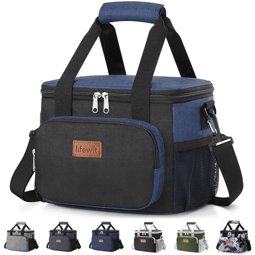 Medium Lunch Bag (Black/Blue / Medium(9L))