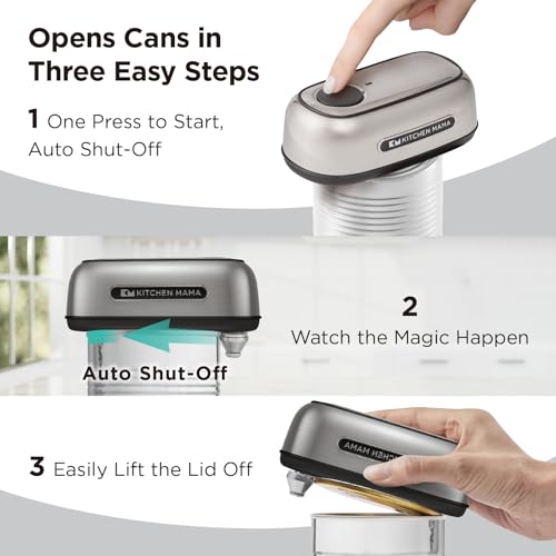 Orbit One Stainless Steel Rechargeable Electric Can Opener (Stainless Steel)