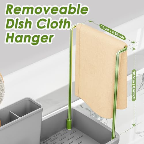 Stainless Steel Sink Caddy (C-gray)