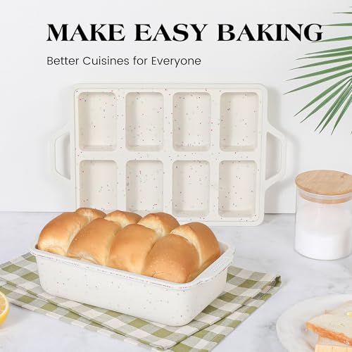 Silicone Loaf Pan (A12- Cream / Mini)