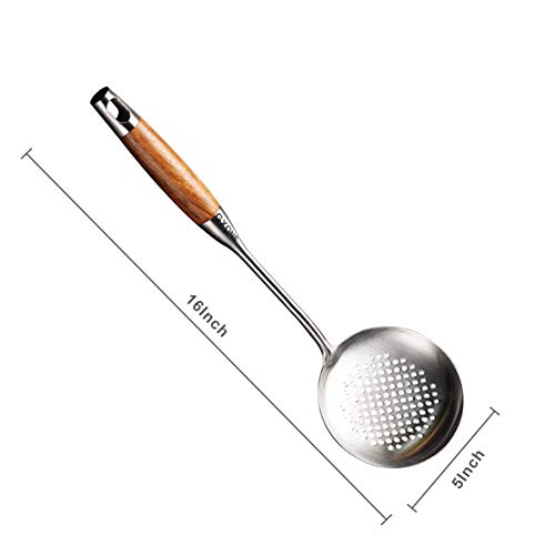 Slotted Spoon (Skimmer Spoon-wood handle)