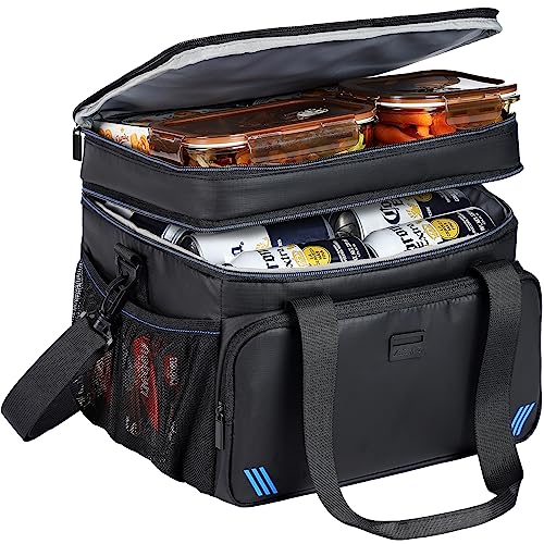 Soft Cooler Lunch Bag (Double Layers-19L / Black)