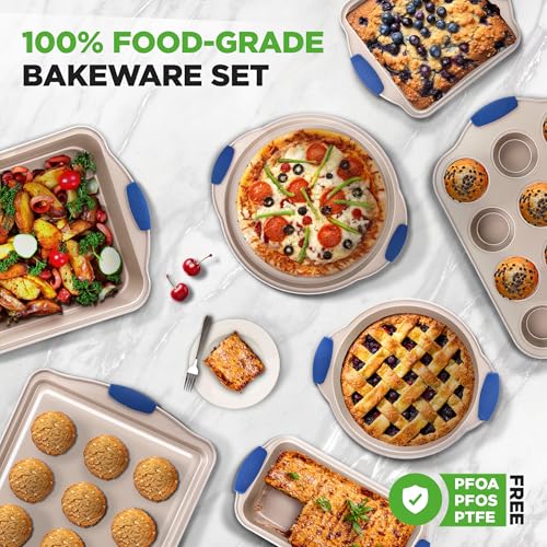 10 Piece Nonstick Bakeware Set (10 Piece Set)