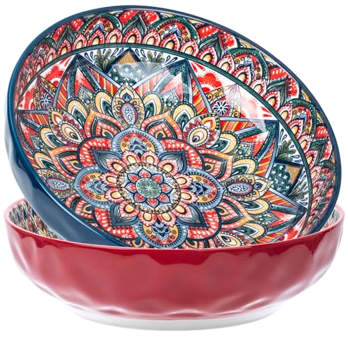 75 Oz Serving Bowls (blue.red)
