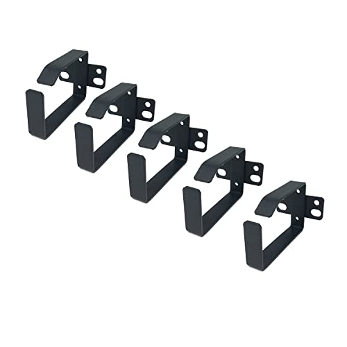 5 Pieces 1.7 x 2.7in Server Rack Cable Management D