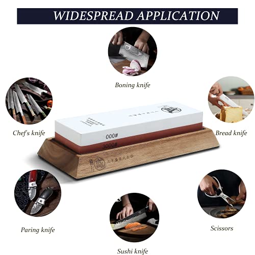 1000 3000 Grit Japanese Whetstone Knife Sharpening Stone