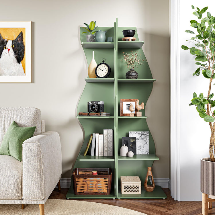 Small Corner Shelf (Green / 1 Pack)