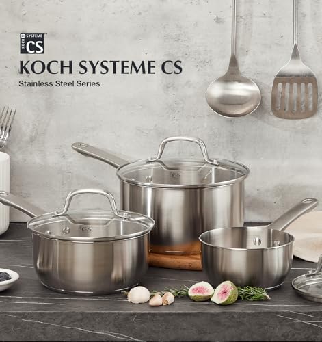 Stainless Steel Saucepan (Silver / 3 Quarts)