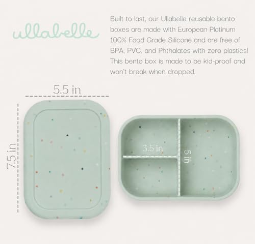 Silicone Bento Box (Green)