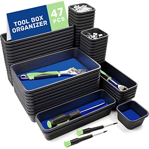Tool Box Organizer (Blue (47PCS))