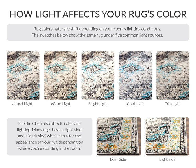 Monaco Area Rug 11x15 (11' x 15' (Rectangular) / Grey/Light Blue)
