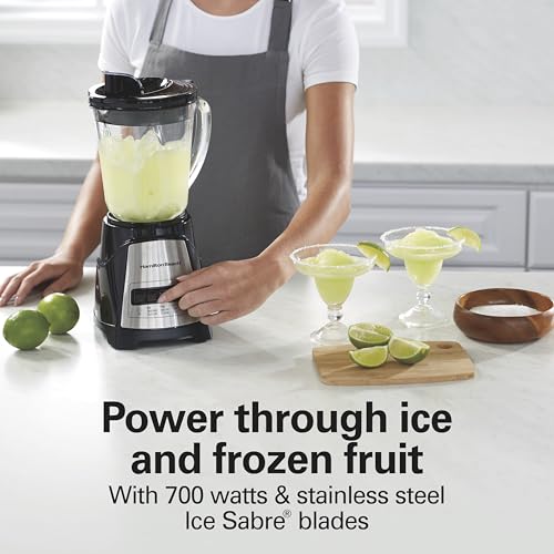 Power Elite Blender For Smoothies With Wave Action System (Black / 40 Oz. Glass Jar (Pack of 1))