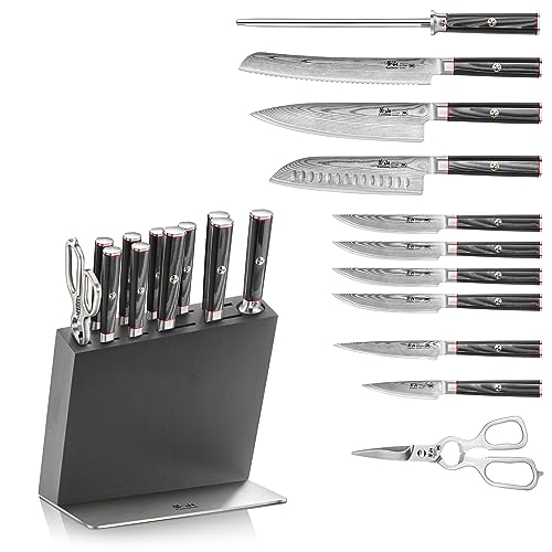 YARI Series HUA Knife HUA Block Set (12-Piece)
