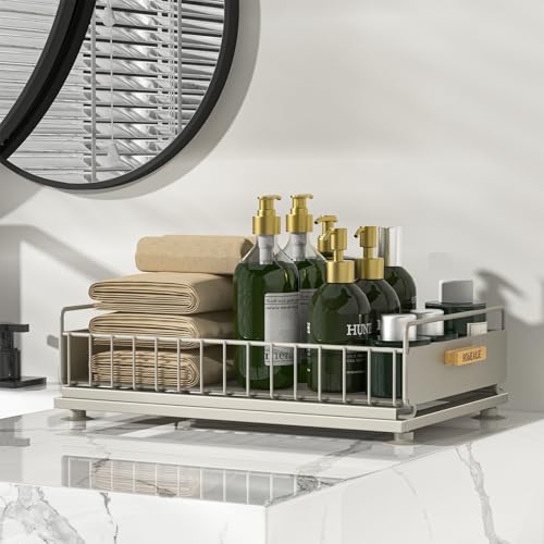 Under Sink Organizer (1 Pack Single Layer / Gray)