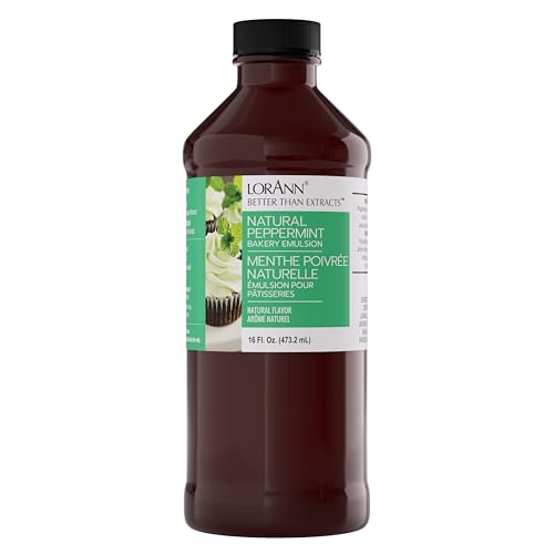 Peppermint Emulsion & Flavoring For Baking (16 Fl Oz (Pack of 1))