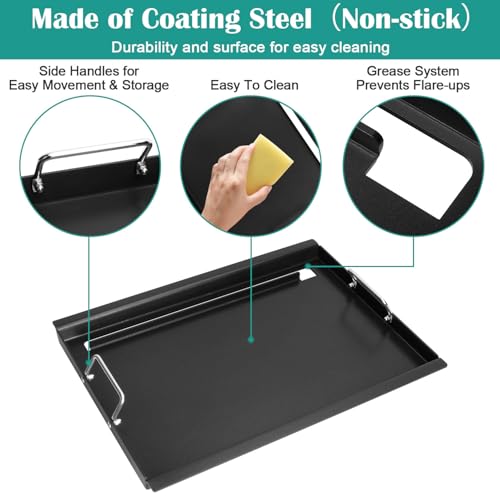 Full Size Griddle Inserts for CharBroil Performance 4 Burner Series (17" x 23.6")