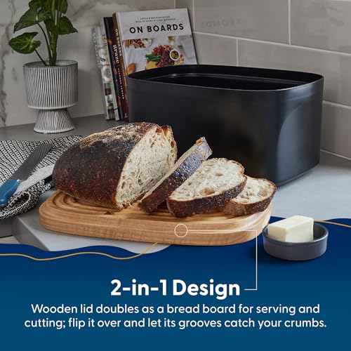 Union Large Bread Box (Black)