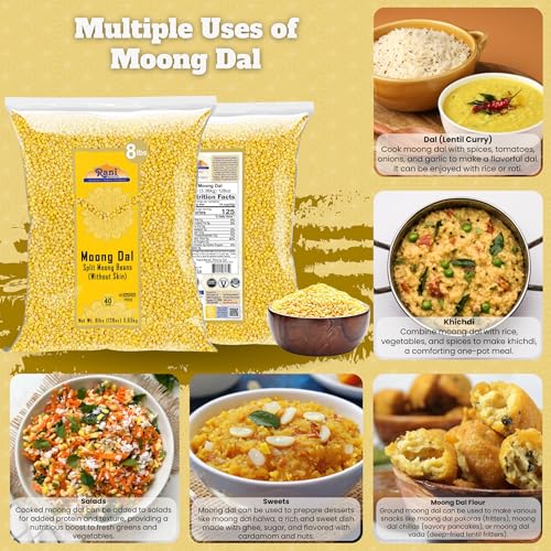 Rani Moong Dal (128 Ounce (Pack of 1))