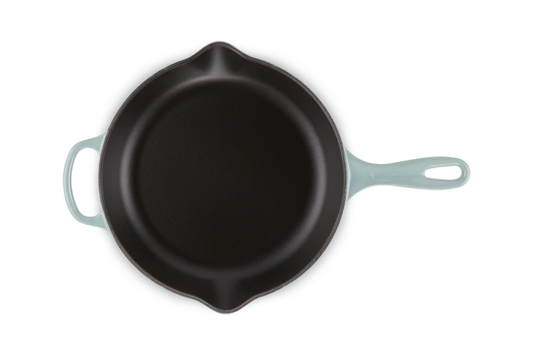 Enameled Cast Iron Signature Round Skillet (10.25" / Sea Salt)