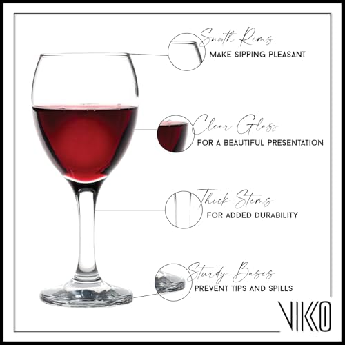 11.5 Oz Wine Glasses Set of 12 (11.5 Ounces)