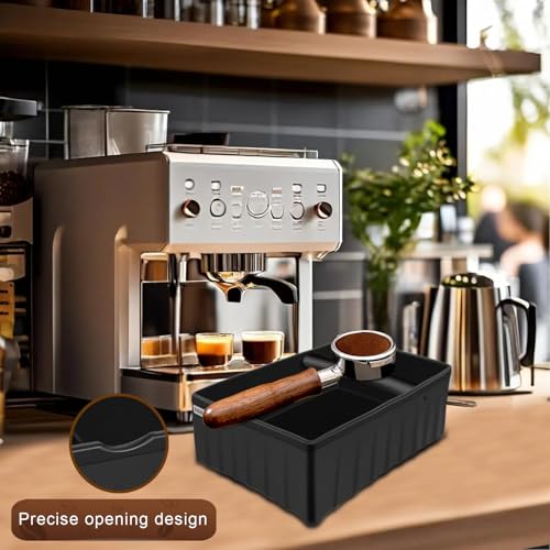 NMWearthmone Espresso knock box (Black)