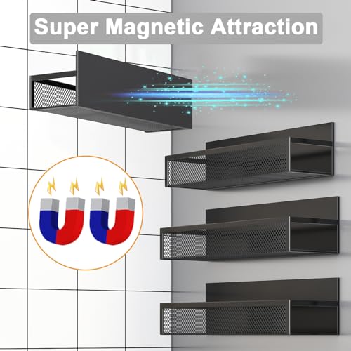 Magnetic Spice Rack for Refrigerator (5 Pack-New)