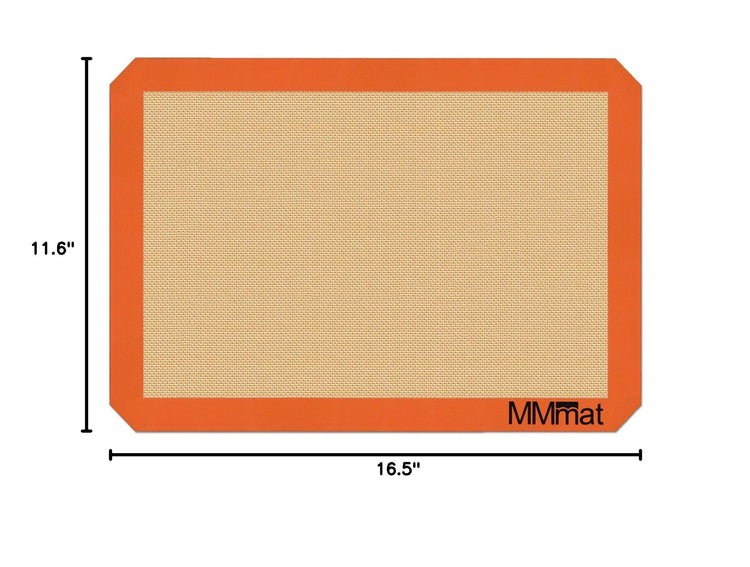 Best German Silicone Baking Mat (Standard Baking Mat / 16.5"L x 11.6"W)