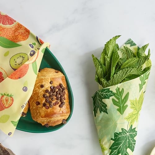 Beeswax Food Wraps (Fresh Fruit / Small, Medium, Large)