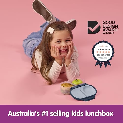 Snack Box Snack Containers for Kids (1-pack / Midnight)