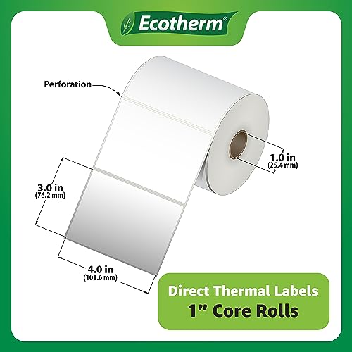 4" x 3" Thermal Labels (4 x 3 - 2100 Labels)