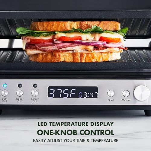 Electric Indoor Stainless Steel 6 (Contact Grill / Silver)