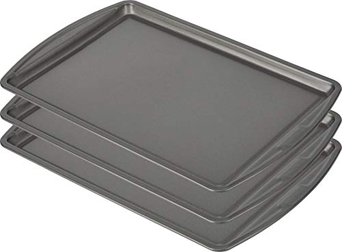 Everyday Baking Sheet Set Nonstick Carbon Steel Standard (13" x 9" (3-Piece Set))