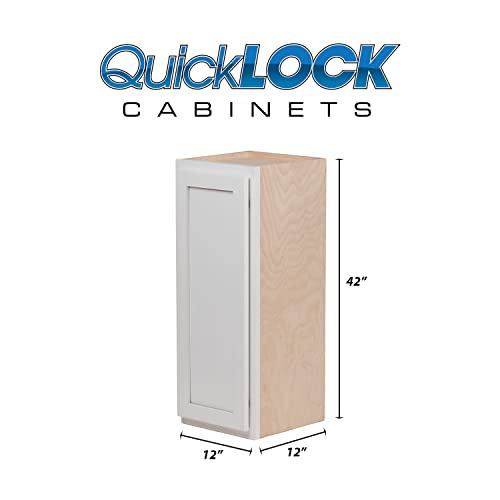 Quicklock RTA (12"D x 12"W x 42"H Standard / Pure White)