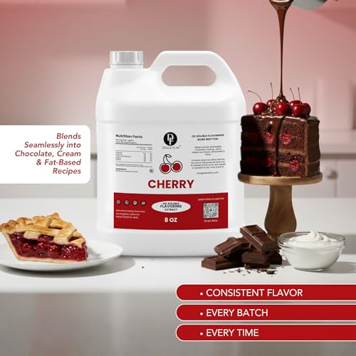 Cherry Flavoring Oil for Baking (8 Oz)