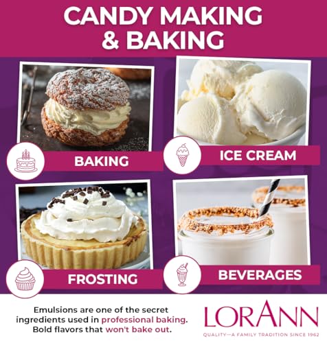 Cream Cheese Emulsion & Flavoring For Baking (128 Fl Oz (Pack of 1))