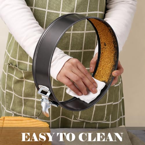 9 Inch Springform Pan 50Pcs Parchment Paper Cheesecake Nonstick Baking Mold (9" Cake Pan)